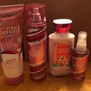 Twisted peppermint set